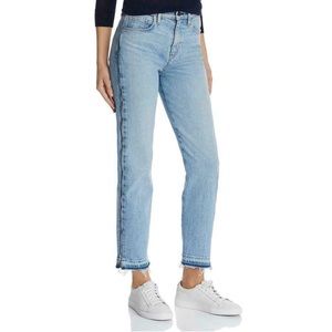 Hudson Holly High Waisted side zipper straight leg jeans